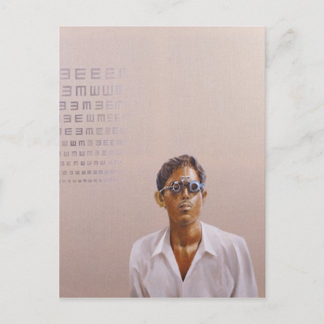 Carte Postale Essai 3 Medinipur Inde d'oeil (Devant)