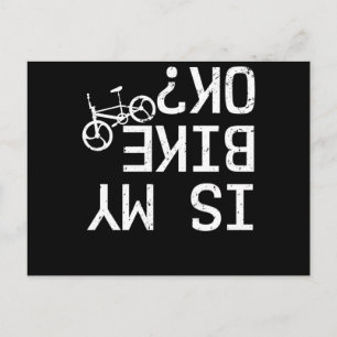 Carte Postale Est Mon Vélo Ok BMX Mountain Vélo Road Vélo