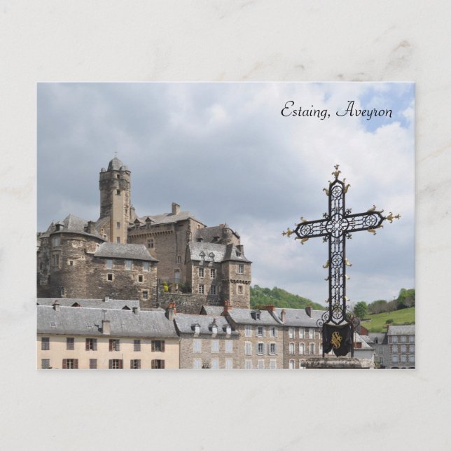 Carte postale Estaing, France (Devant)