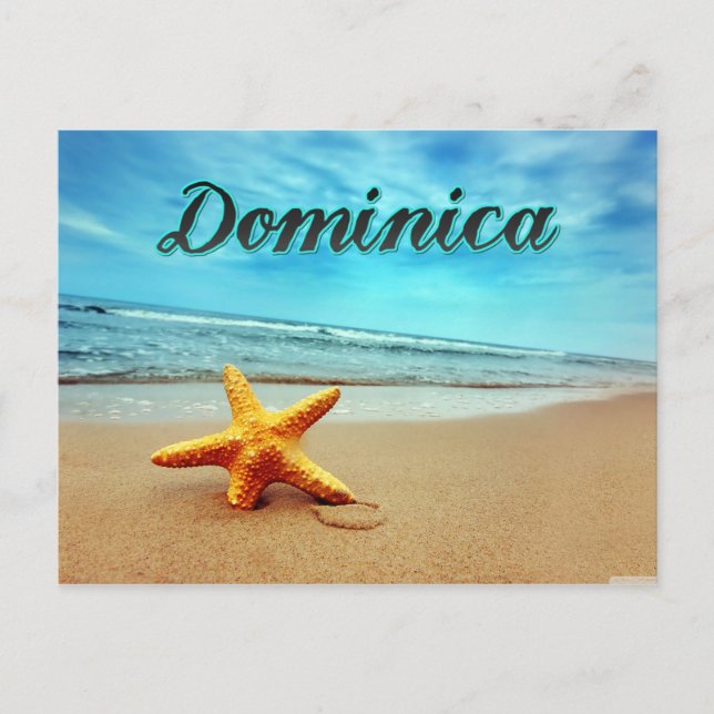 Carte Postale Estarfish de Dominique (Devant)