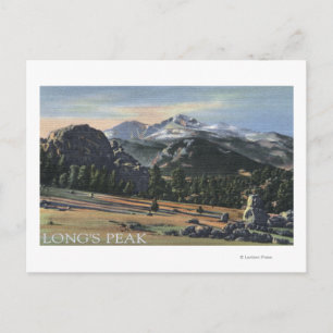 Carte Postale Estes Park, Colorado - Longs Peak View