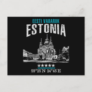 Carte Postale Estonie