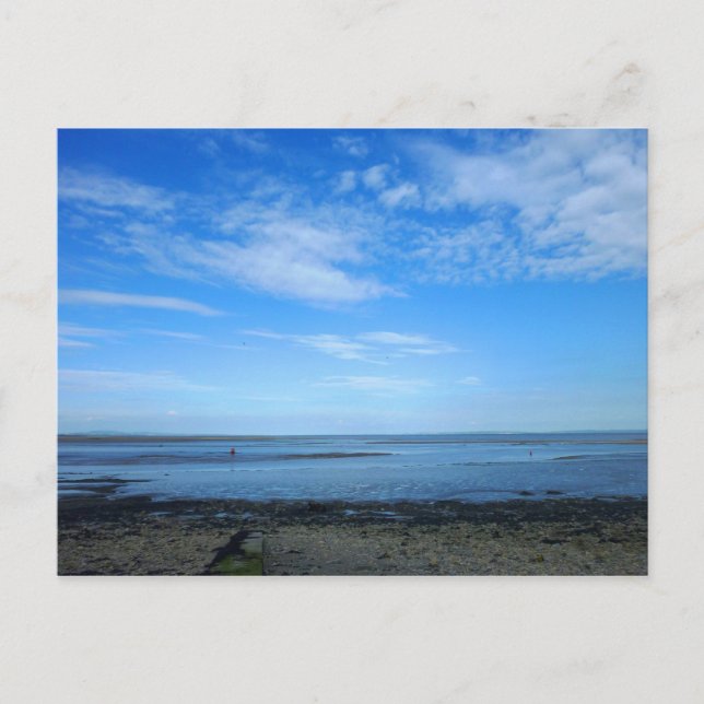 Carte Postale Estuaire de Severn à Penarth (Devant)