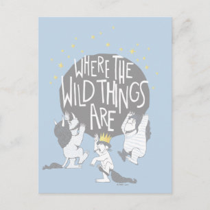 Carte Postale Et ils rugirent de terribles rugissements !