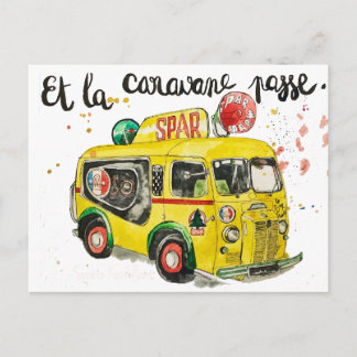 Carte Postale Et la caravane passe !