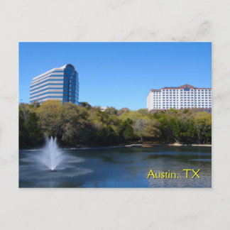 Carte Postale Étang de canard à Arboretum