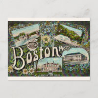 Étang de grenouille vintage Boston
