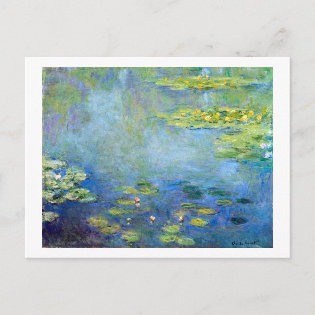 Carte Postale Etang Lily, Monet (Devant)