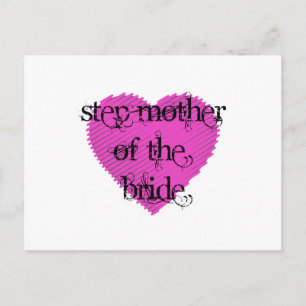 Carte Postale Étape Mère de la mariée