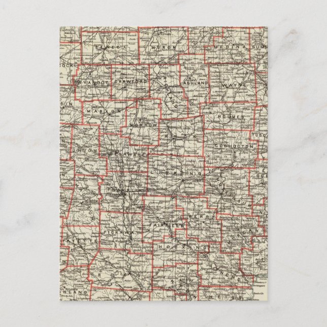 Carte Postale État de l'Ohio (Devant)