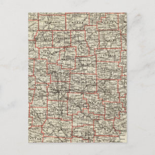 Carte Postale État de l'Ohio