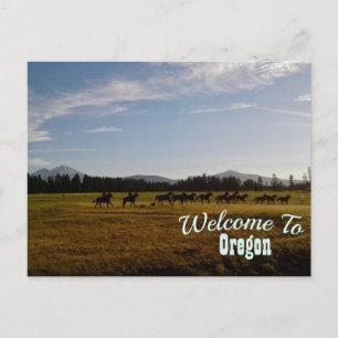 Carte Postale État de l'Oregon
