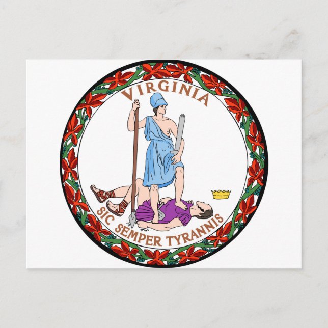 Carte Postale État de Virginie phoque.jpg (Devant)