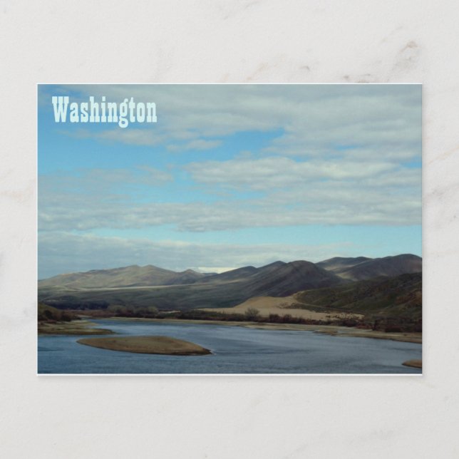 Carte Postale État de Washington (Devant)