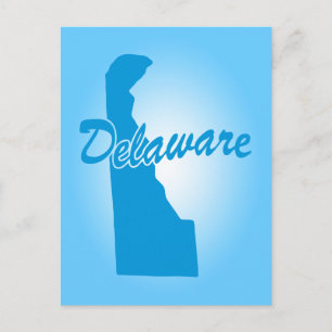 Carte Postale État Delaware