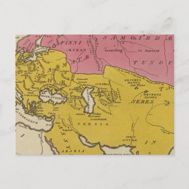 Carte Postale État des Nations à l'ère chrétienne (Devant)