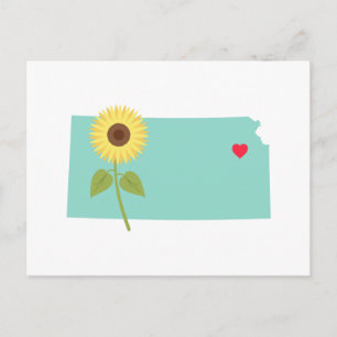 Carte Postale État du Kansas