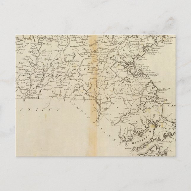 Carte Postale Etat du Massachusetts 2 (Devant)