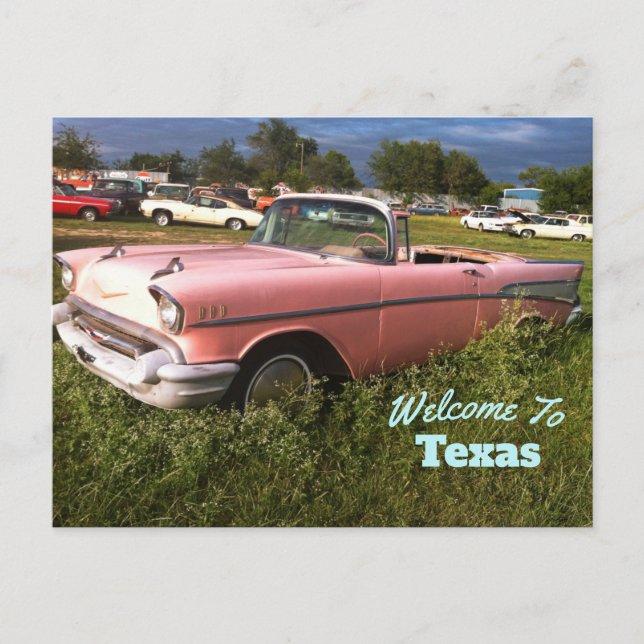 Carte Postale État du Texas (Devant)
