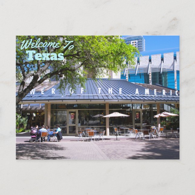 Carte Postale État du Texas (Devant)