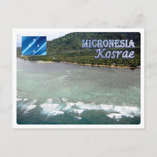 Carte Postale Etats fédérés de Micronésie - Kosrae - (Devant)