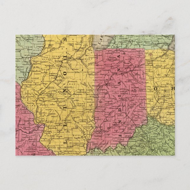 Carte Postale États Occidentaux, Etats-Unis (Devant)