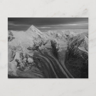 Carte Postale États-Unis, Alaska, Parc national Denali, Vue aéri
