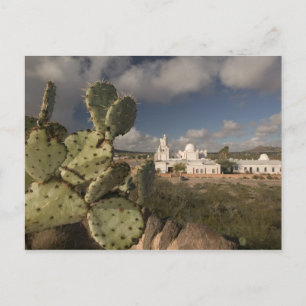 Carte Postale États-Unis, Arizona, Tucson: Mission San Xavier de