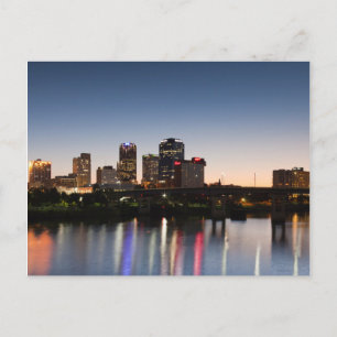 Carte Postale États-Unis, Arkansas, Little Rock, Ciel de la vill