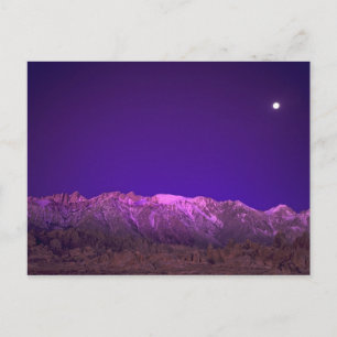 Carte Postale États-Unis, Californie, Alabama Hills. Coucher de