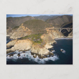 Carte Postale États-Unis Californie. Big Sur. Pont de Bixby