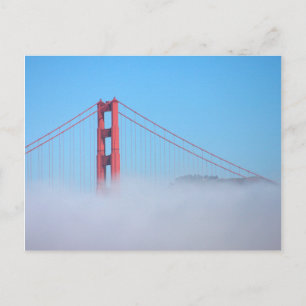 Carte Postale États-Unis, Californie. Golden Gate Bridge au mati