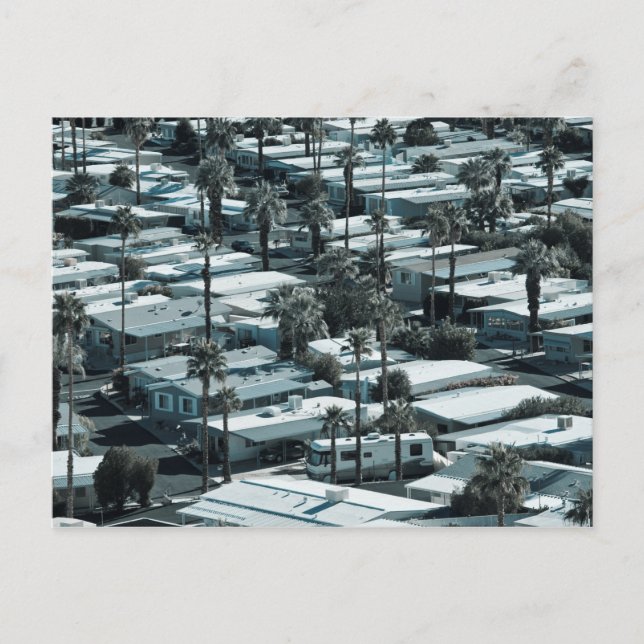 Carte Postale États-Unis, Californie, Palm Springs. Parc des rem (Devant)