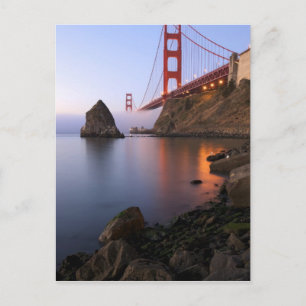 Carte Postale États-Unis, Californie, San Francisco. Golden Gate