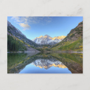 Carte Postale États-Unis, Colorado, Maroon Bells-Snowmass