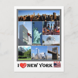 Carte Postale États-Unis d'Amérique - New York -