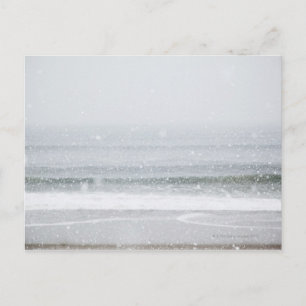 Carte Postale États-Unis, État de New York, Rockaway Beach, temp
