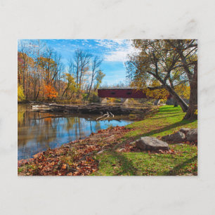 Carte Postale États-Unis, Indiana, Cataract Falls State Recreati