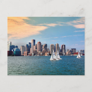 Carte Postale États-Unis, Massachusetts. Skyline 3