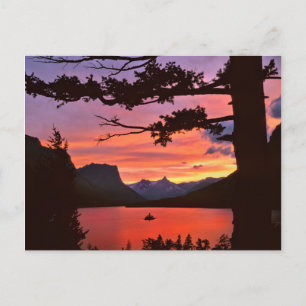 Carte Postale États-Unis, Montana, Glacier National Park. Paysag