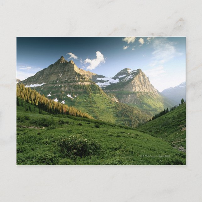 Carte Postale États-Unis, Montana, Parc national du Glacier (Devant)