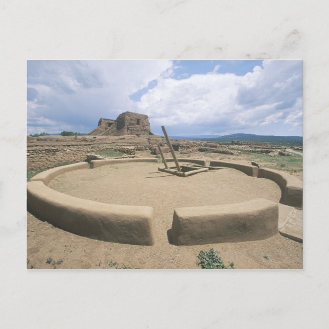 Carte Postale États-Unis, Nouveau-Mexique, Pecos National Histor (Devant)