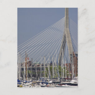 Carte Postale États-Unis, Nouvelle-Angleterre, Massachusetts, Bo