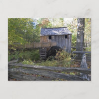 États-Unis - Tennessee. Moulin à câble dans la rég
