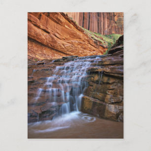 Carte Postale États-Unis, Utah, Escalante Wilderness. Cascade da