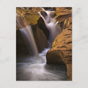 Carte Postale États-Unis, Utah, Escalante Wilderness. Cascade en