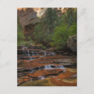 Carte Postale États-Unis, Utah, parc national de Zion.  Paysage 