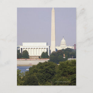 Carte Postale États-Unis, Washington DC, Washington Monument et