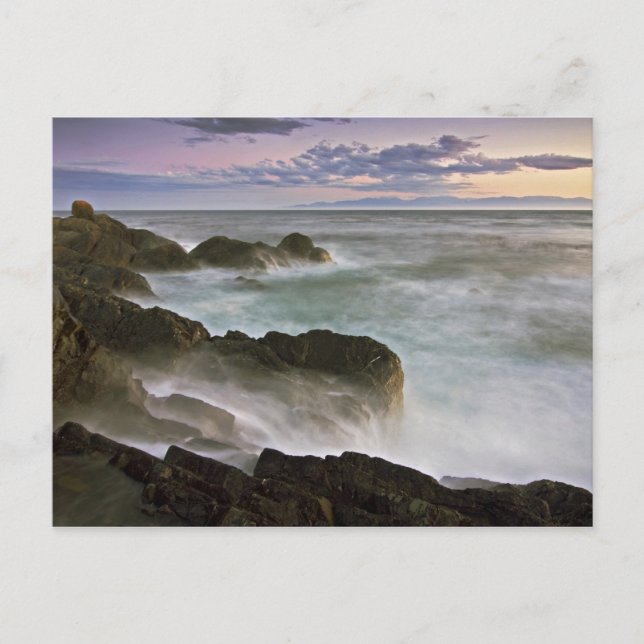 Carte Postale États-Unis, Washington, îles San Juan. Écrasement  (Devant)