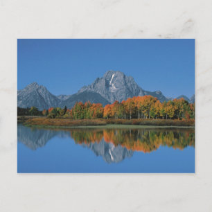Carte Postale États-Unis, Wyoming, Parc national de Grand Teton 